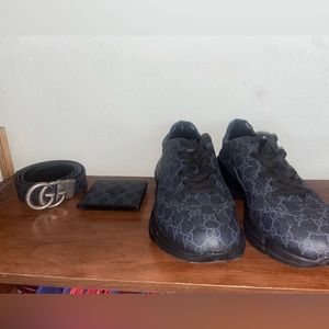 Selling GUCCI SET (SHOES, BELT, AND WALLET) $1400 OBO